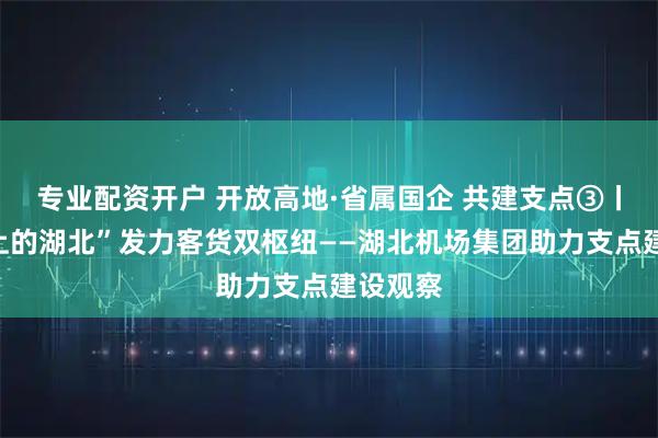 专业配资开户 开放高地·省属国企 共建支点③丨“航线上的湖北”发力客货双枢纽——湖北机场集团助力支点建设观察